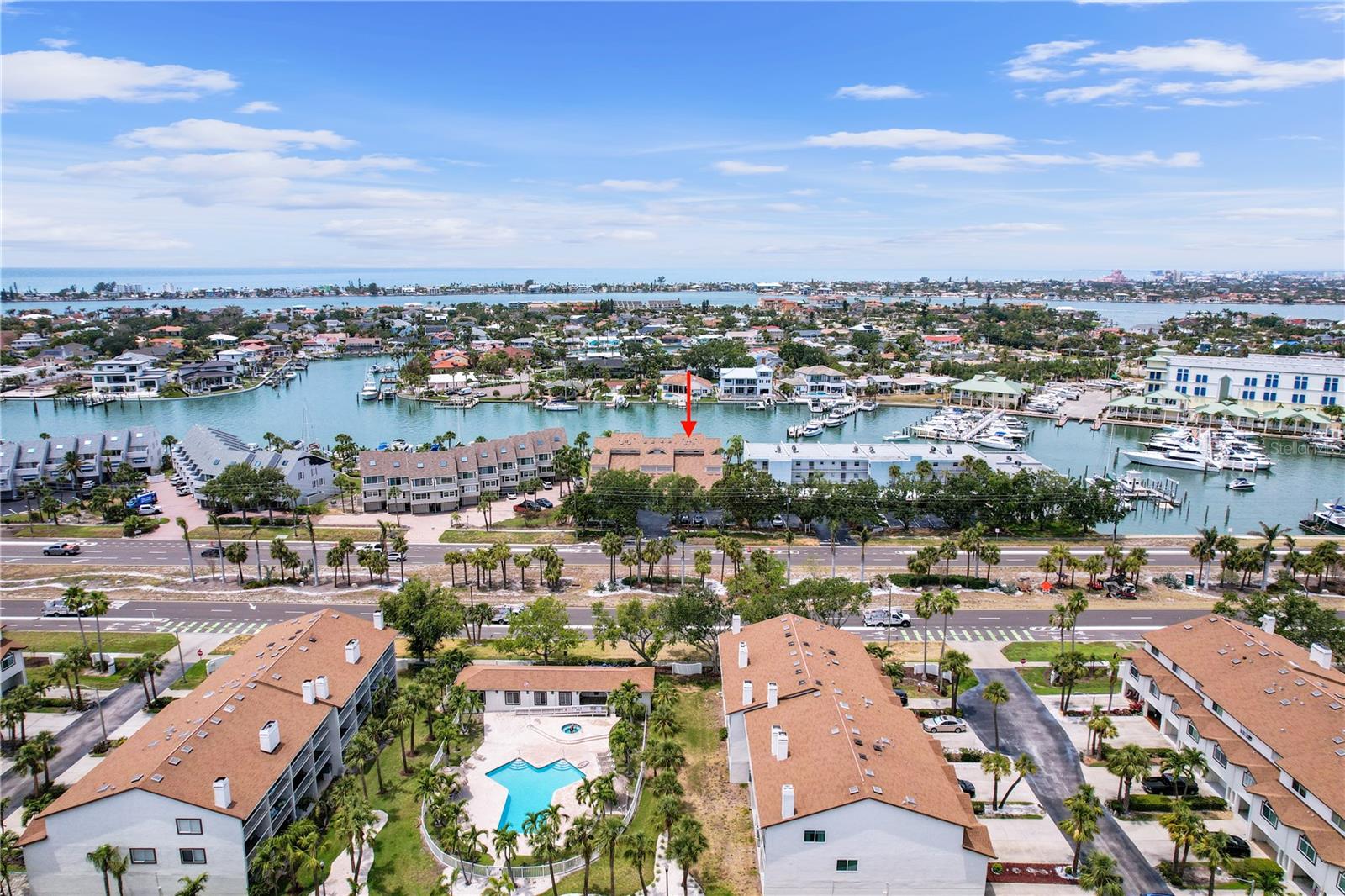 The Grand Canal off Pinellas Bayway