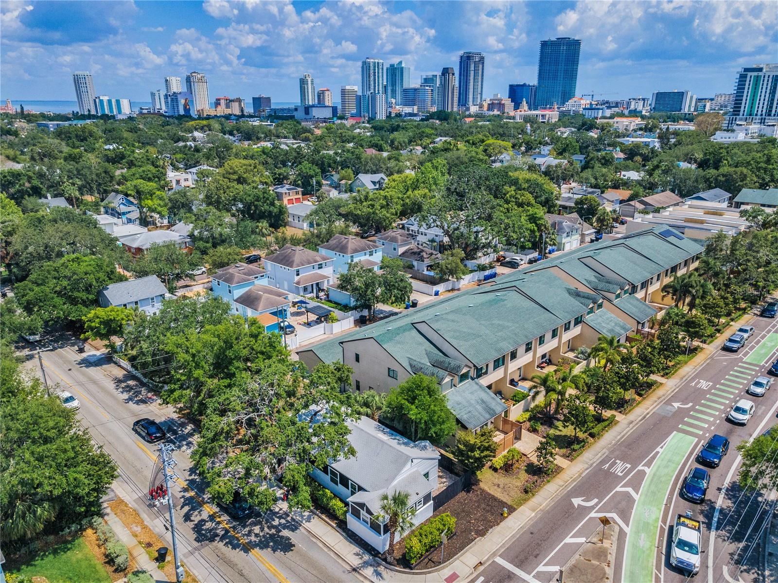 Enjoy city living being minutes to Downtown St Pete!