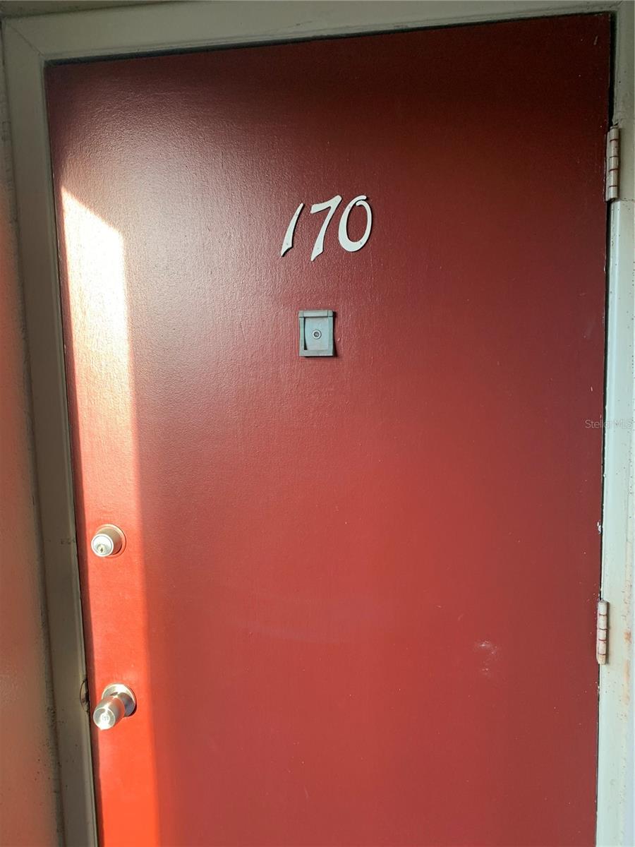 Condo front entrance