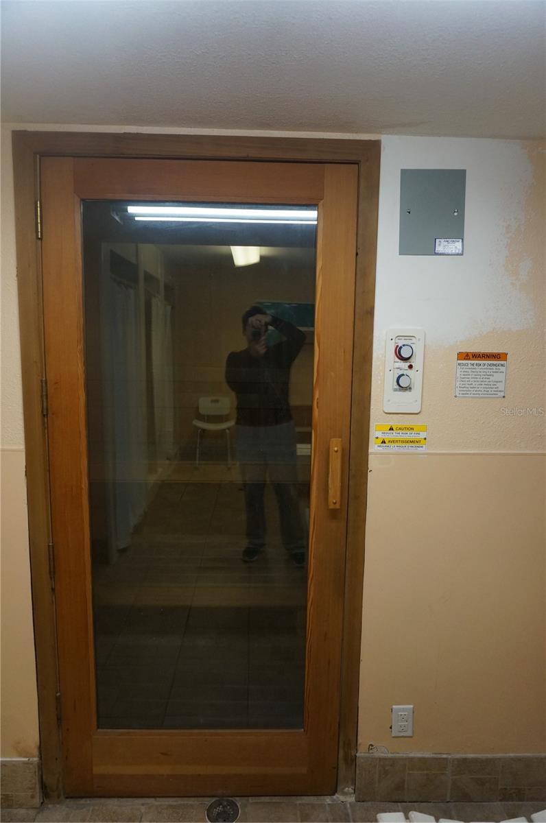 Sauna Door