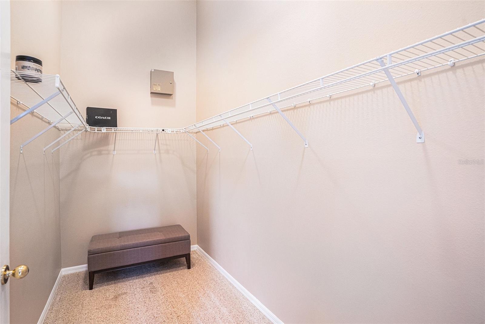 Primary Walk-In Closet