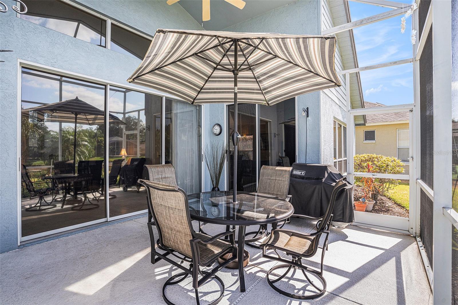 Screened-In Back Patio