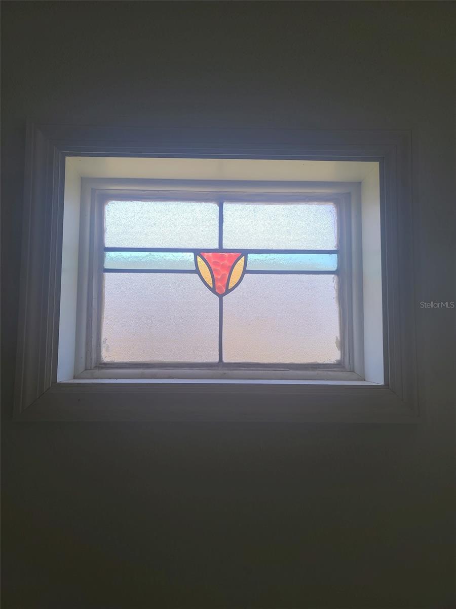 Stained Glass Window in LR