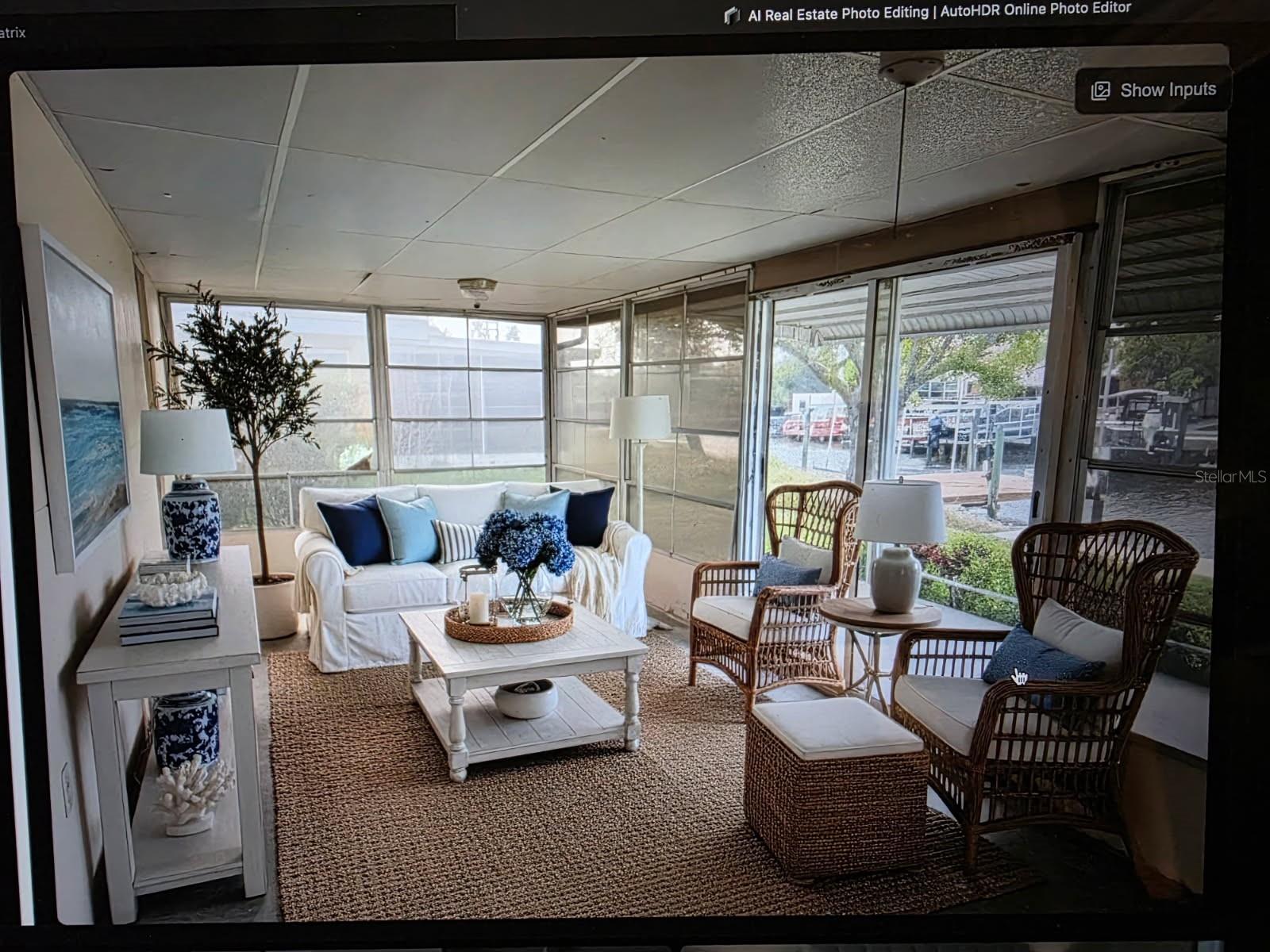 LanaiVirtualRehabFloridaRoomStagged Design