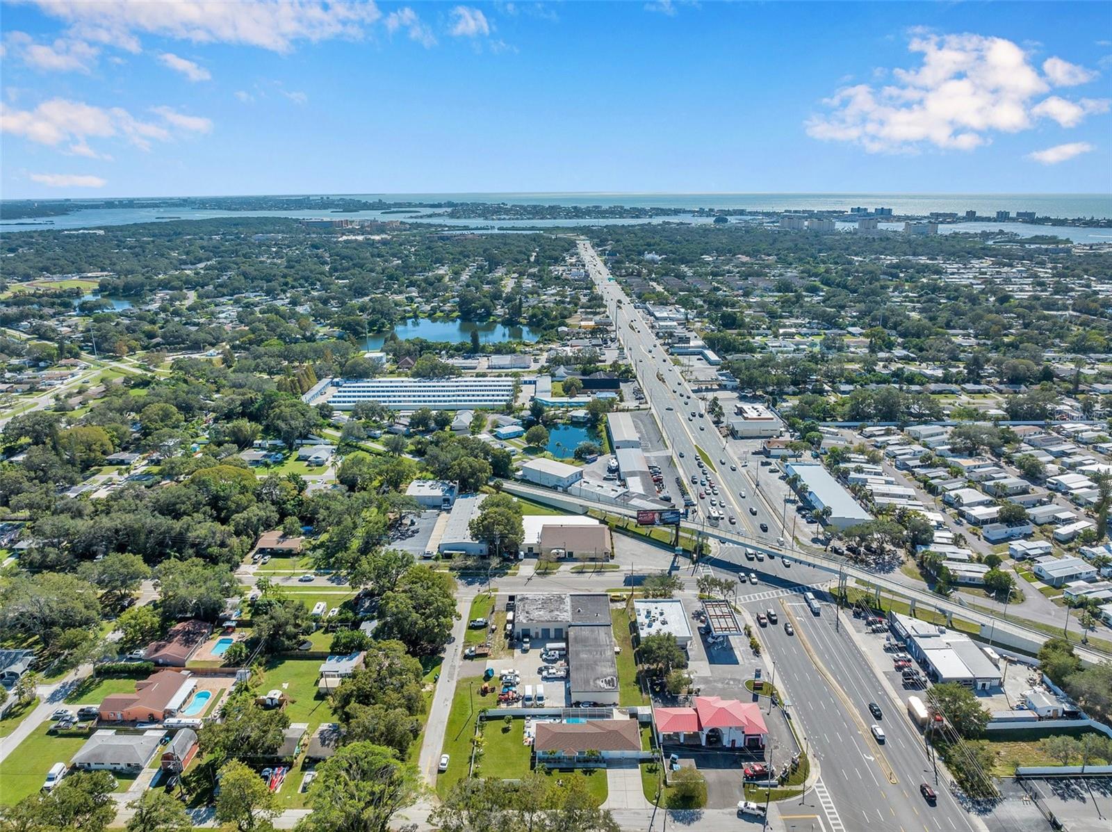 One walking block distance to the Pinellas Trail