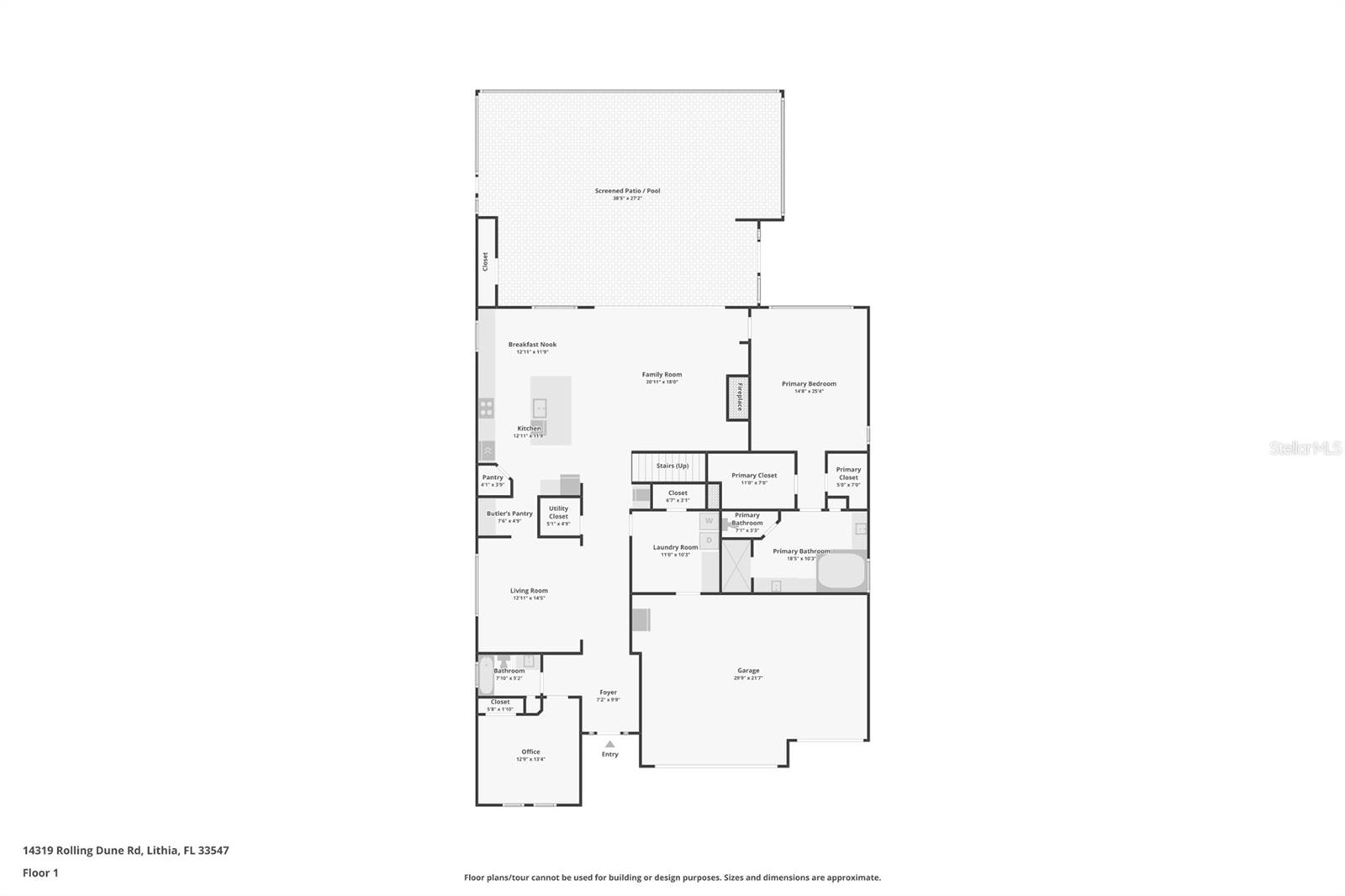 FLOOR PLAN LEVEL 1