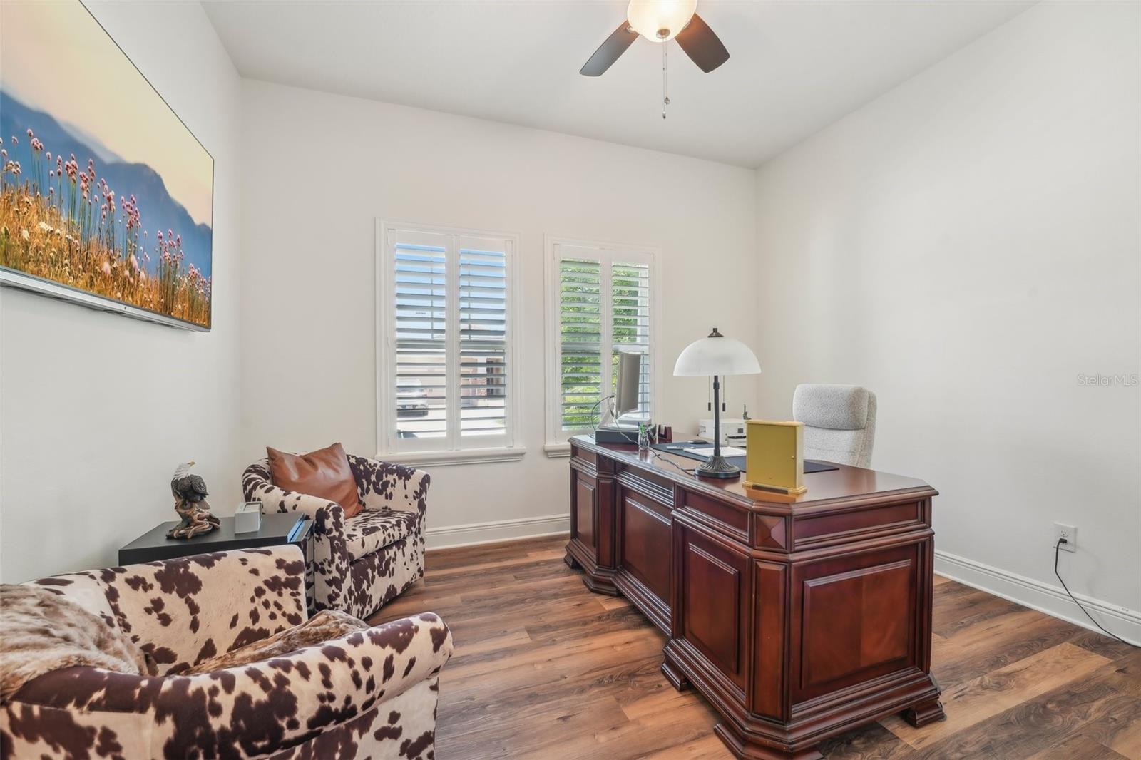 BEDROOM 5 DOWN STAIRS CURRENTLY USED AS A HOME OFFICE...MAKE IT YOUR OWN!