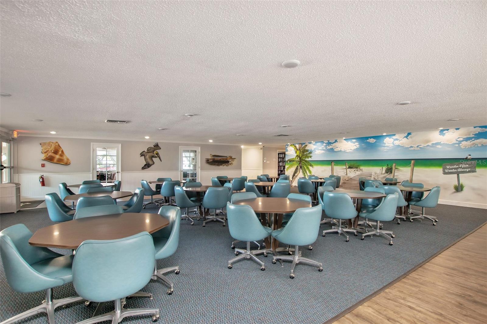 Clubhouse meeting room