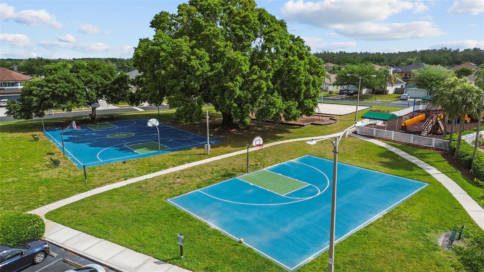 Basketball courts
