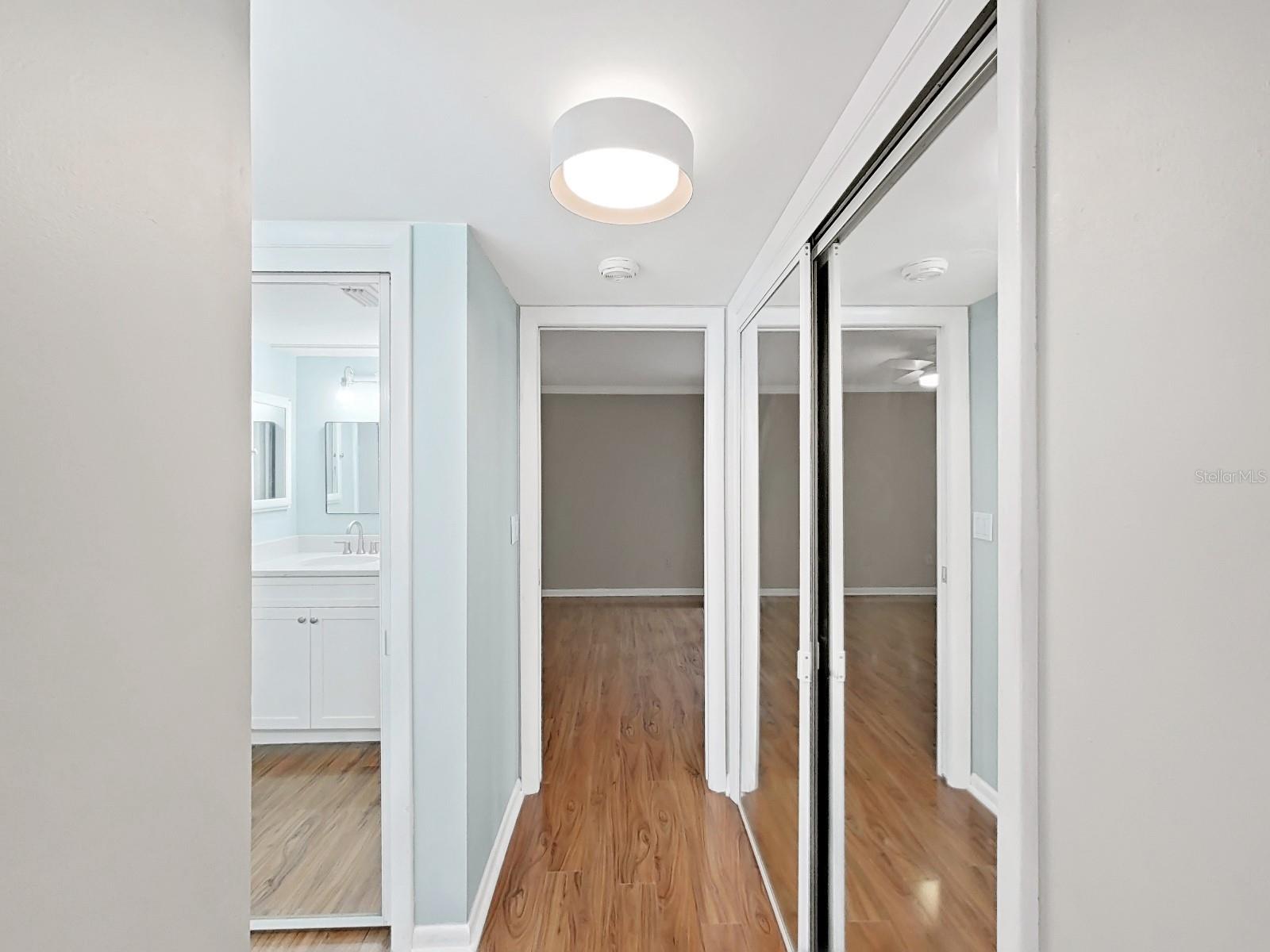 Entrance to Primary Bathroom & Bedroom