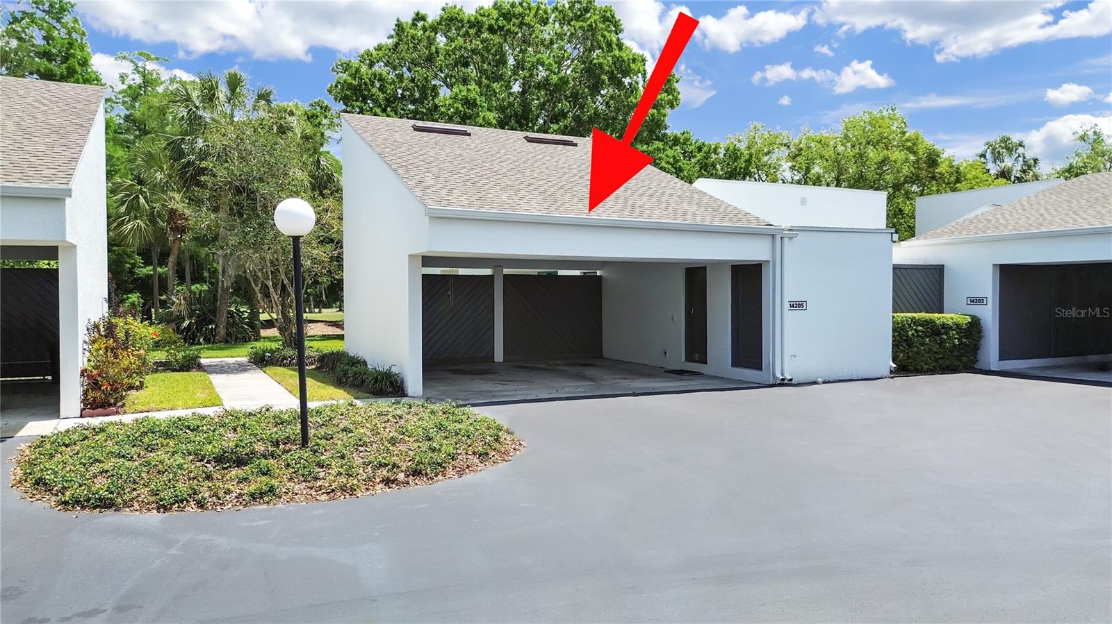 2-Car attached Carport