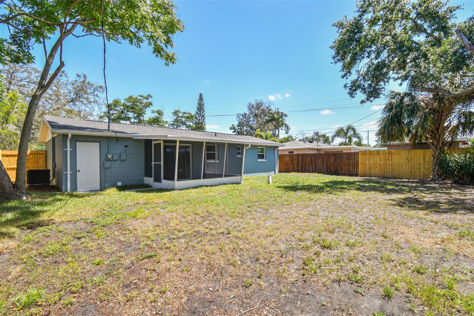 back yard