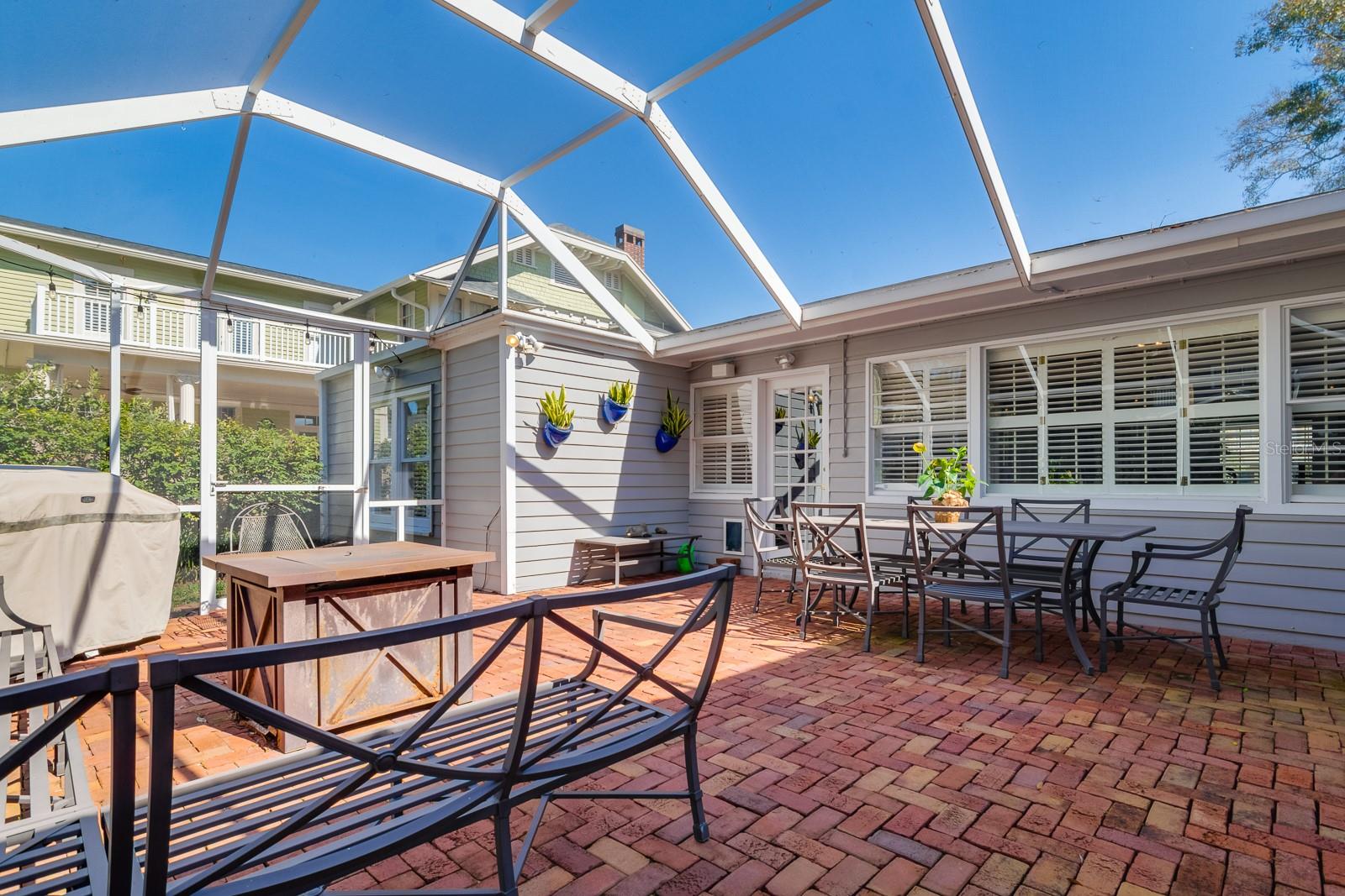 Grandfathered in screened patio