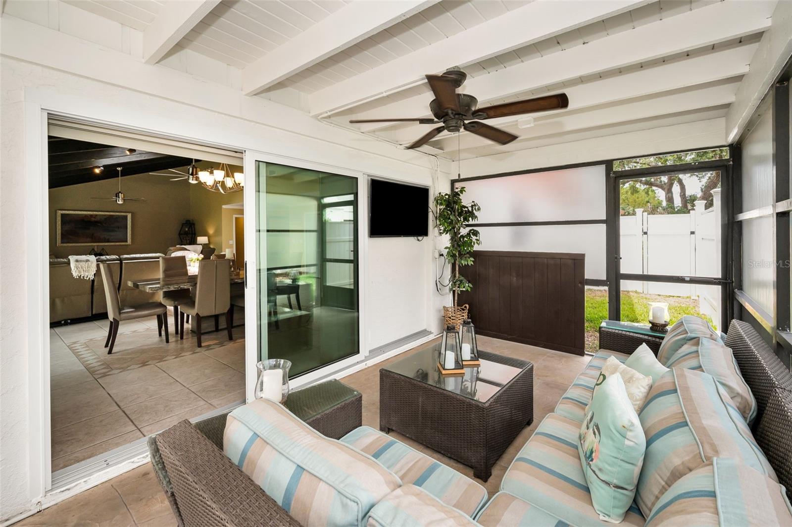 Screened-in porch by Dining Room