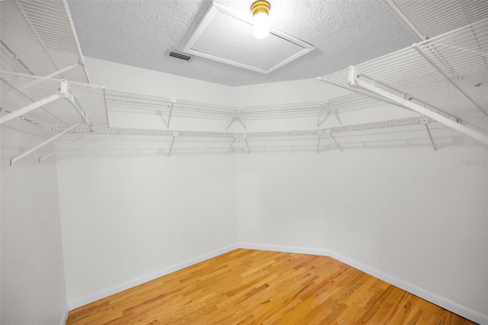 walk-in closet for 2nd bedroom