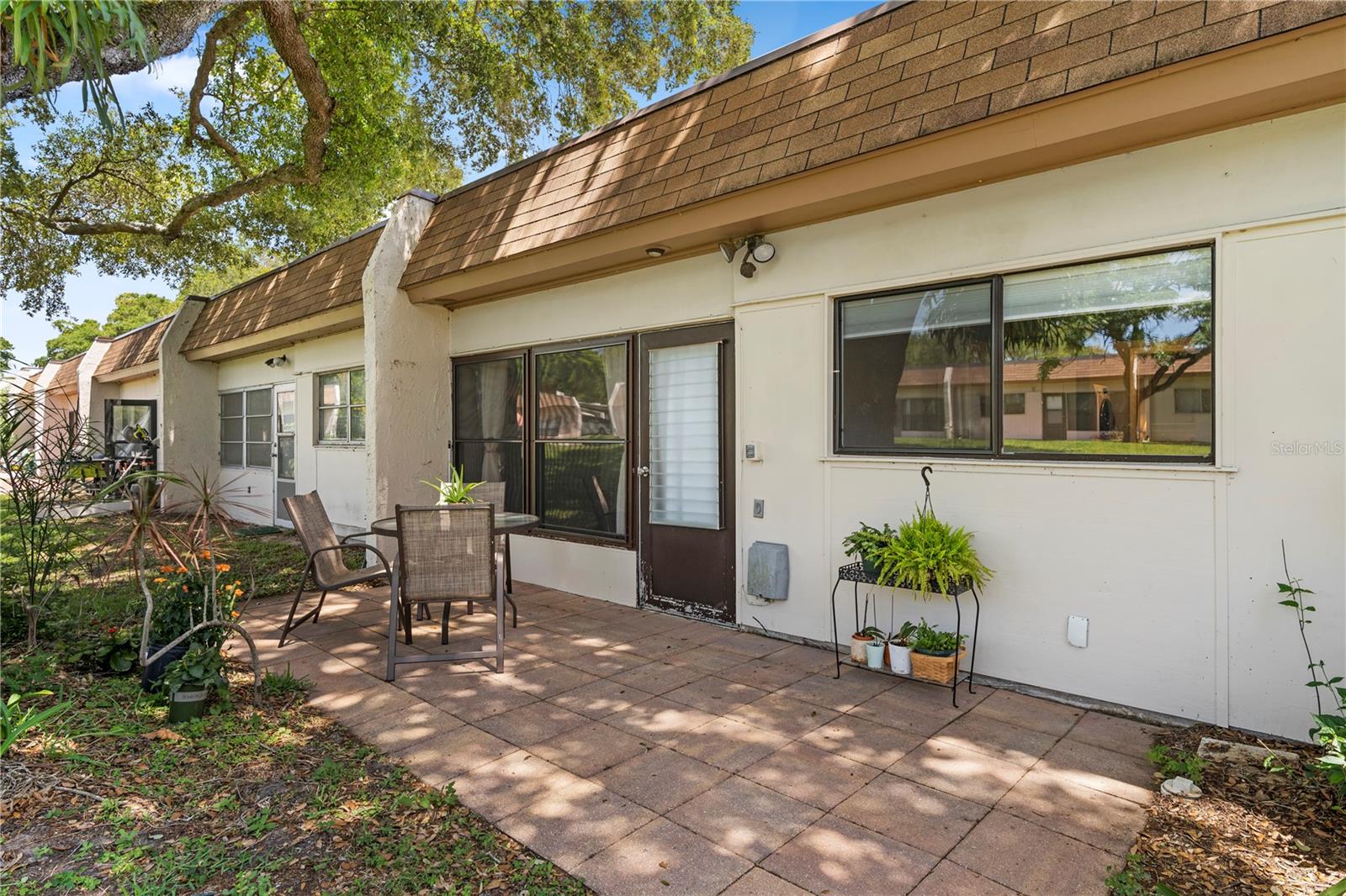 Rear Patio - Reverse View