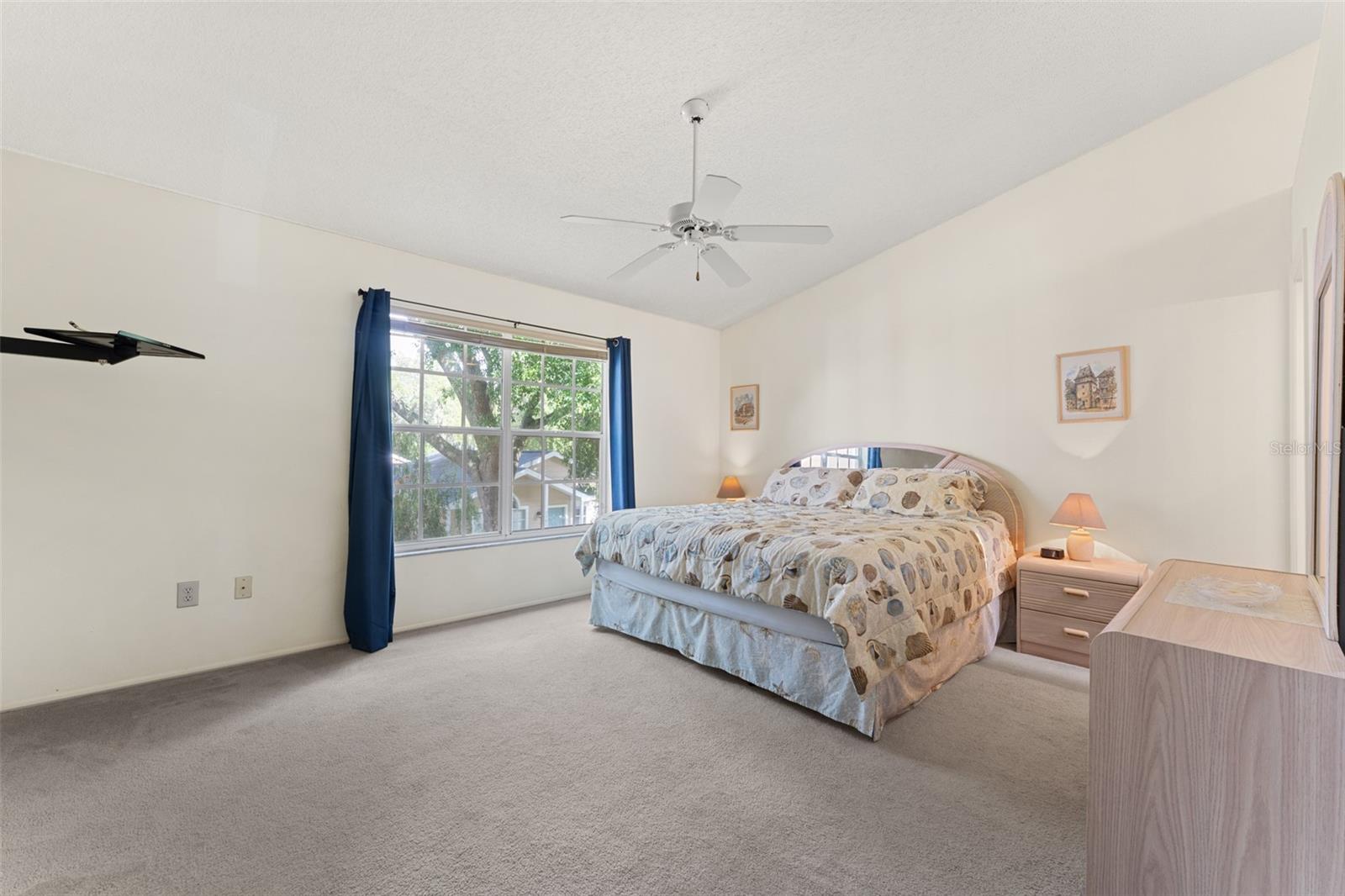 Upstairs very roomy primary bedroom