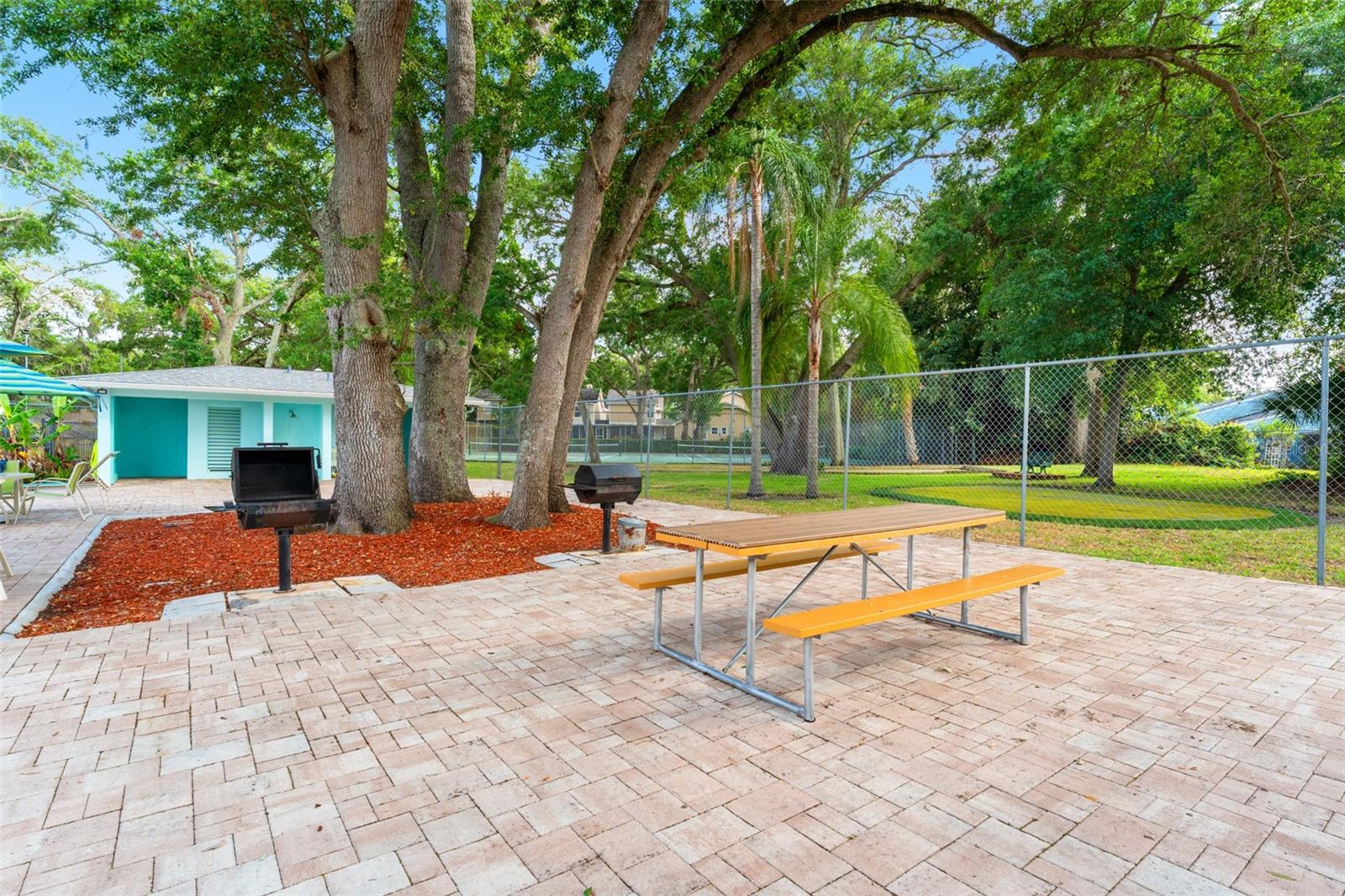 Let's fire up the grill by the pool