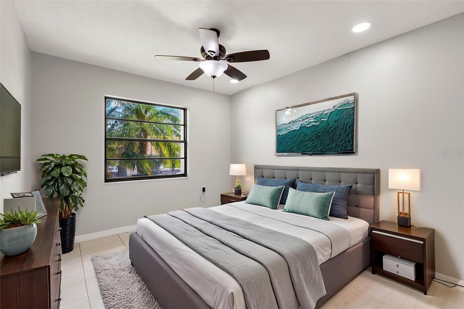 VIRTUALLY STAGED BEDROOM TWO