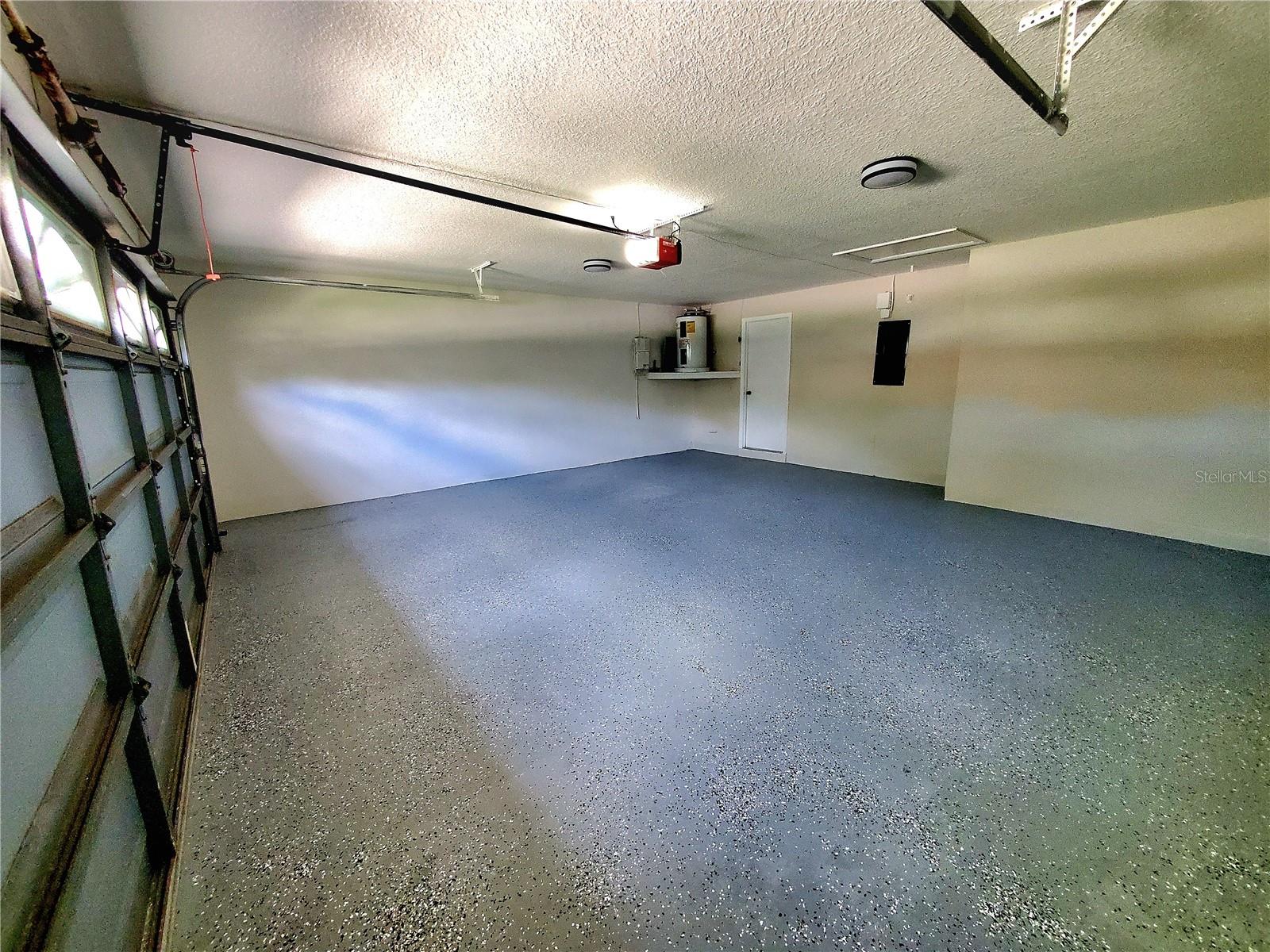 NEWLY PAINTED FLOOR