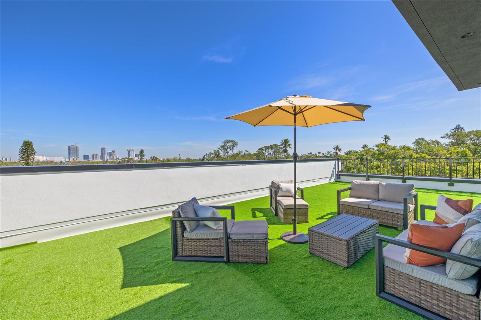 Great space for entertaining or your fitness favorites, such as Yoga or Pilates.