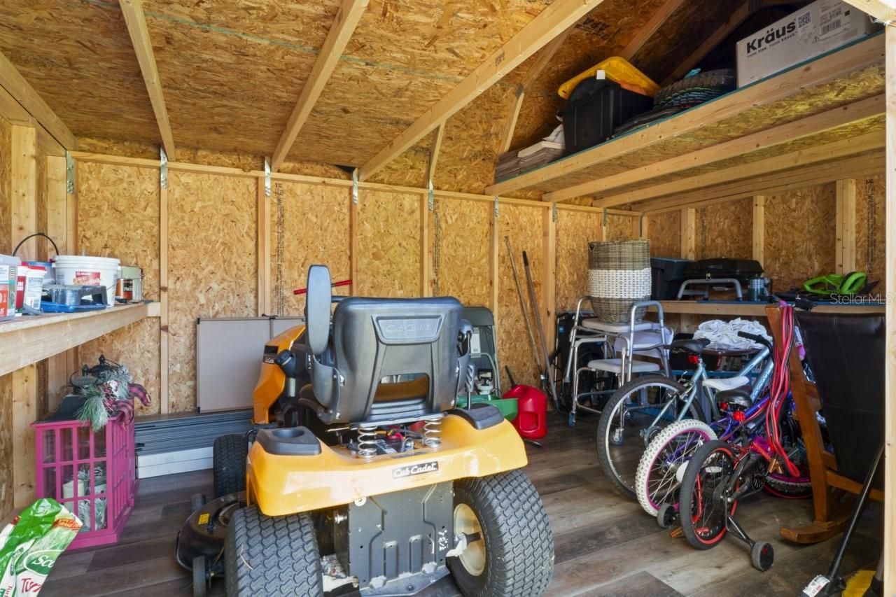 shed interior