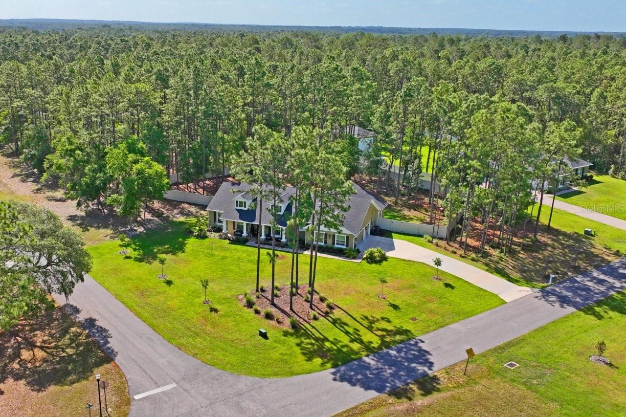 aerial of the one acre