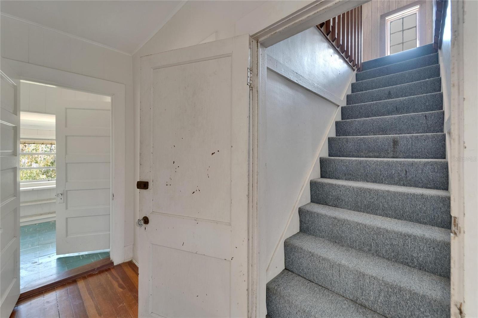 Stairs to Finished Attic