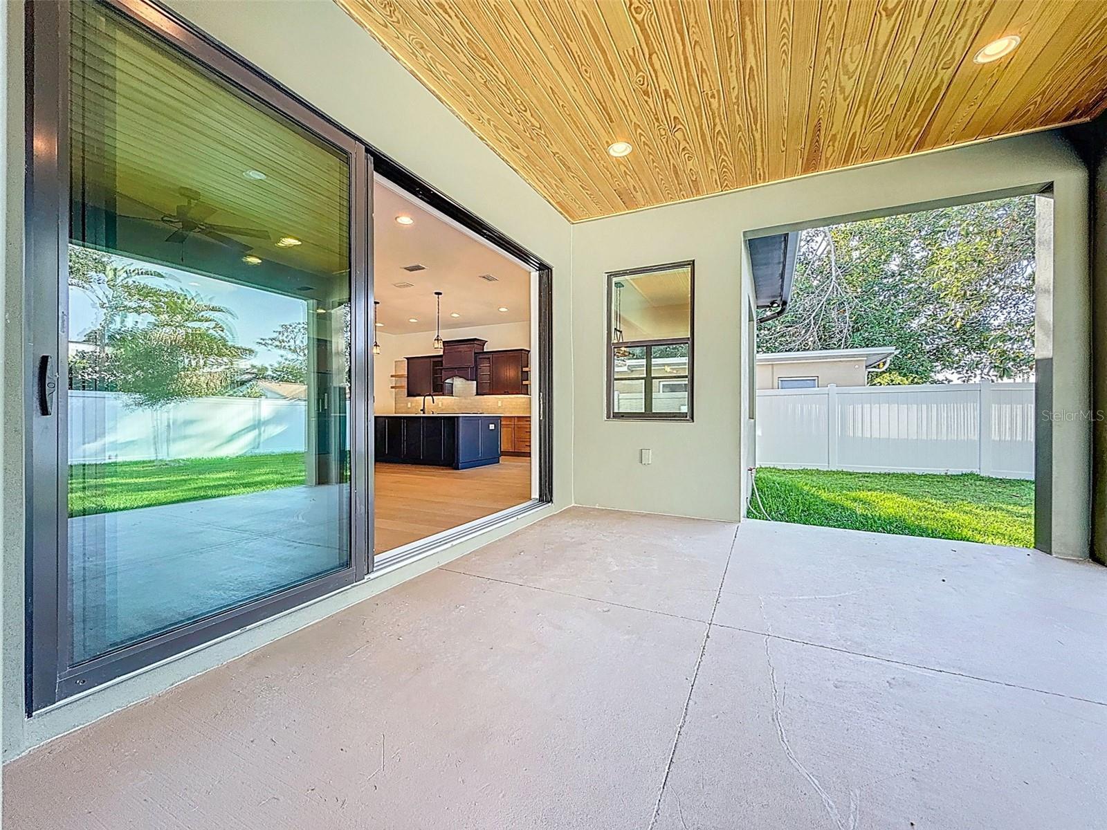 Covered Back Patio