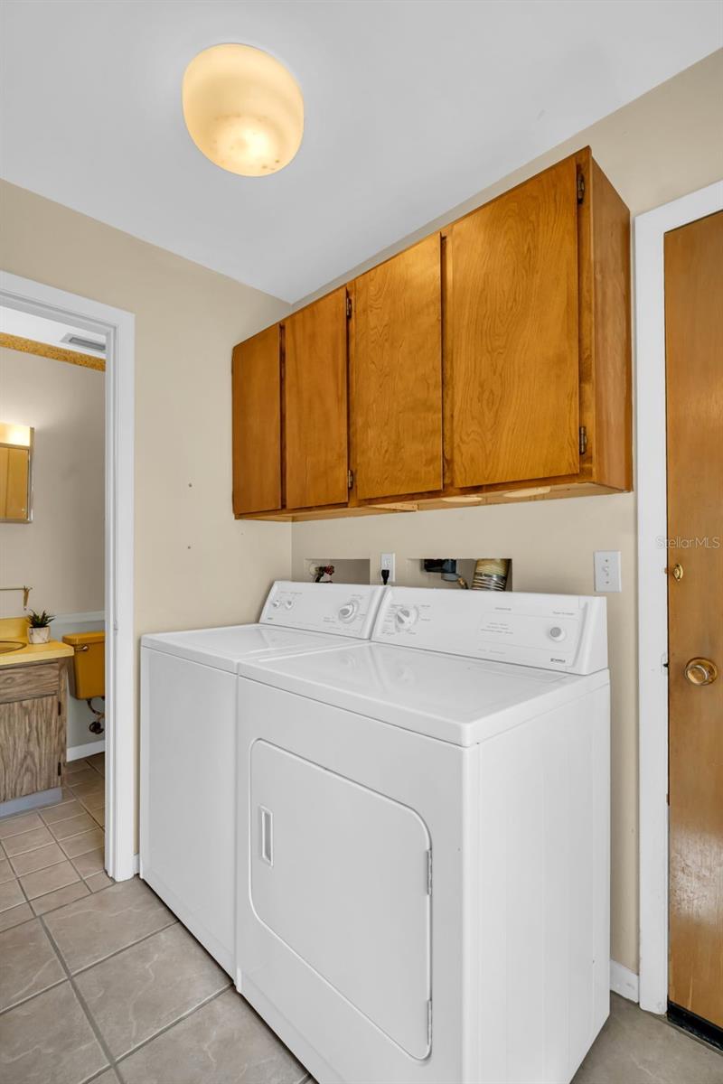 Additional cabinetry for storage~