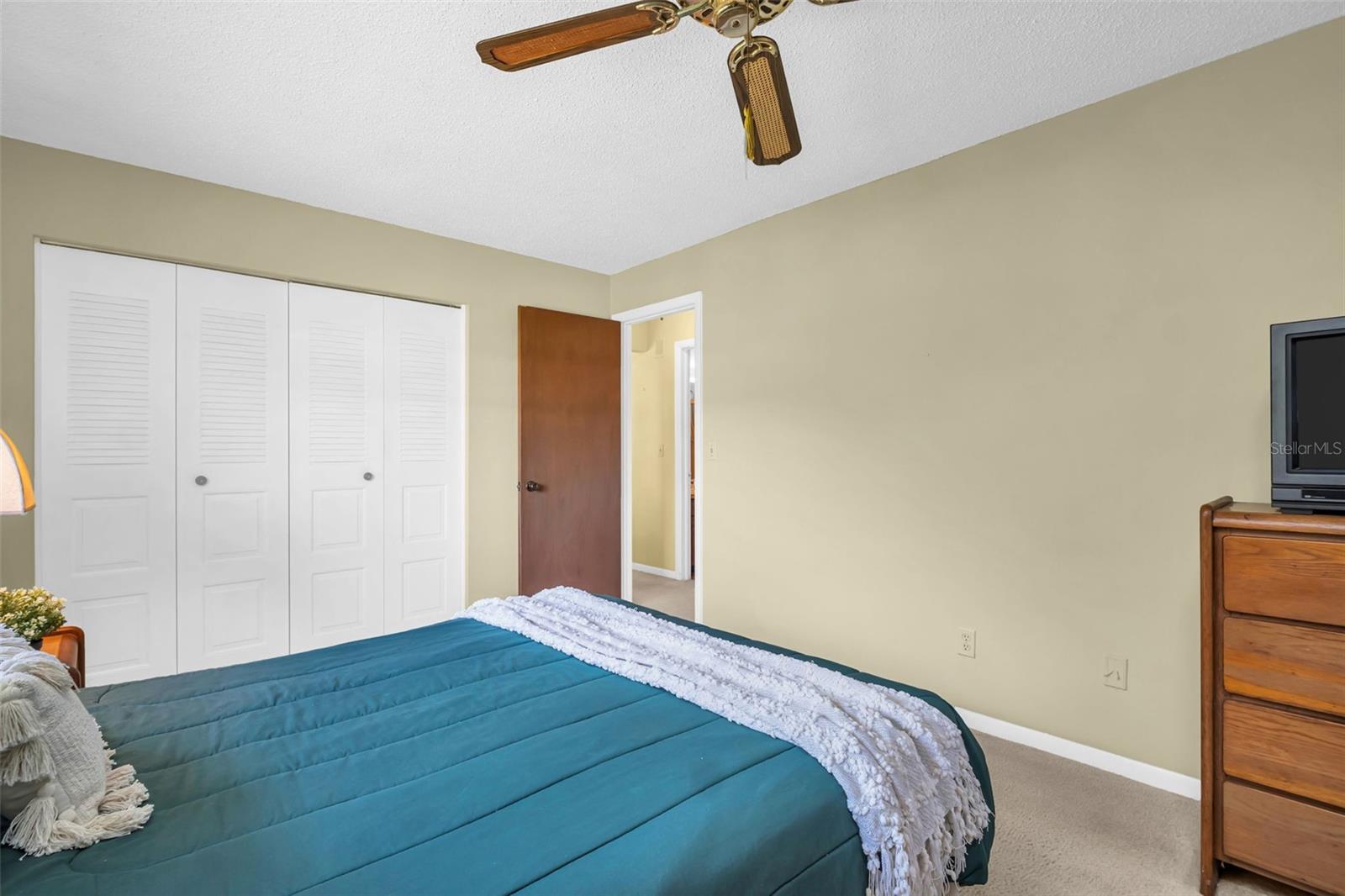 Perfectly located by the hall bath~
