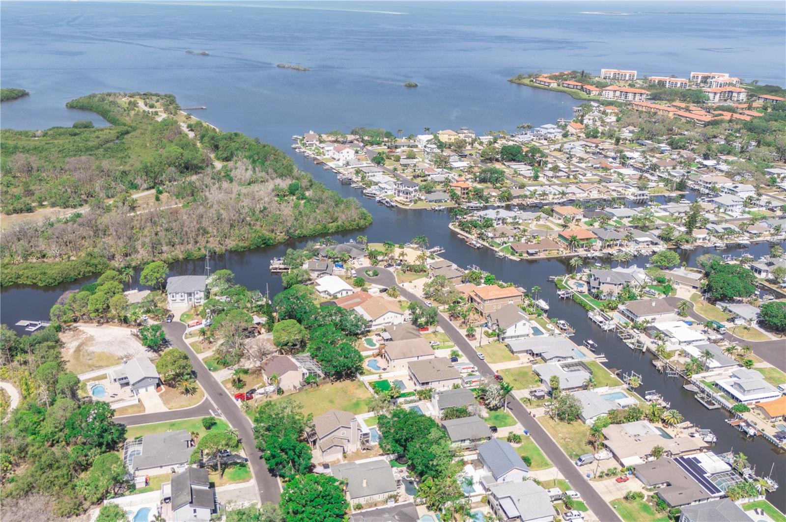 BAYWOOD VILLAGE IS A BOATER'S PARADISE THAT LEADS TO THE GULF.