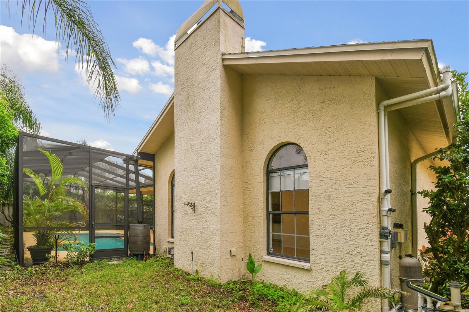 Exterior Rear view with pool acces