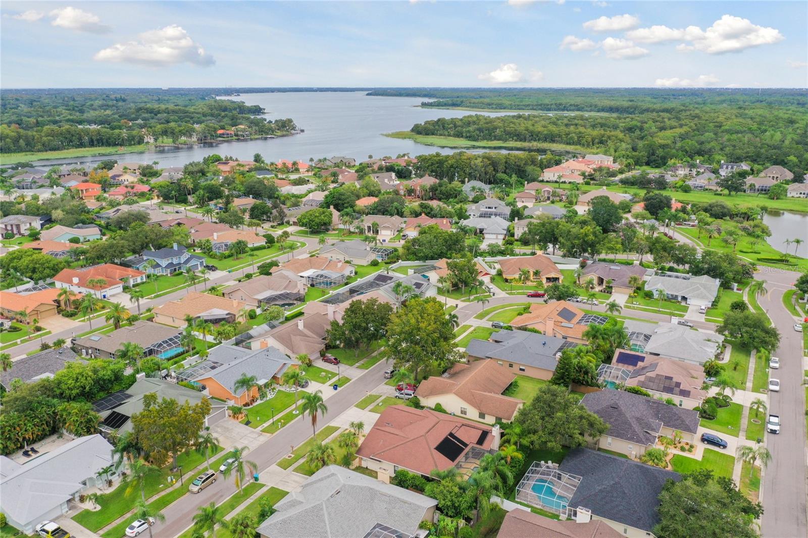 Aerial View of Taron Lake to NorthWest