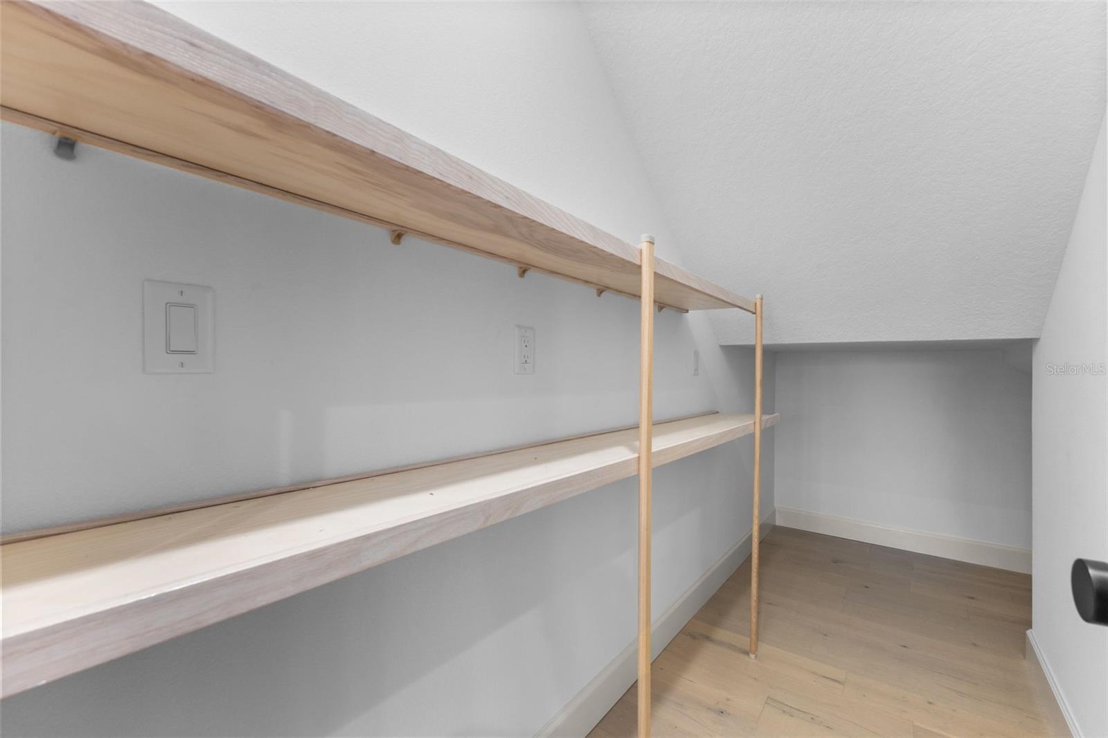 2nd Kitchen Pantry and additional storage off the kitchen