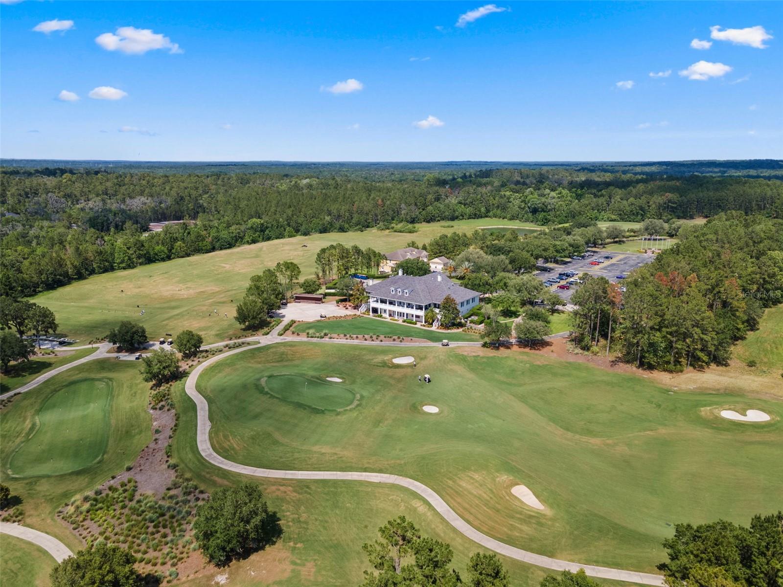 Aerial View of the Golf Club