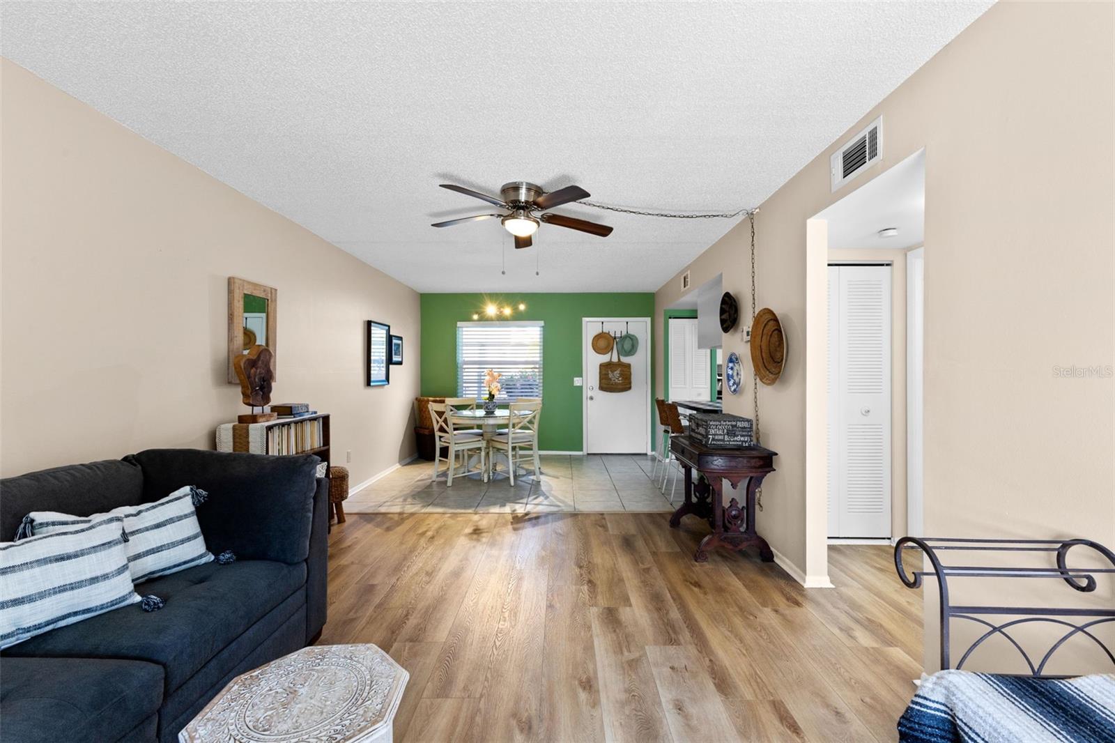 Looking towards front door and Dining Area