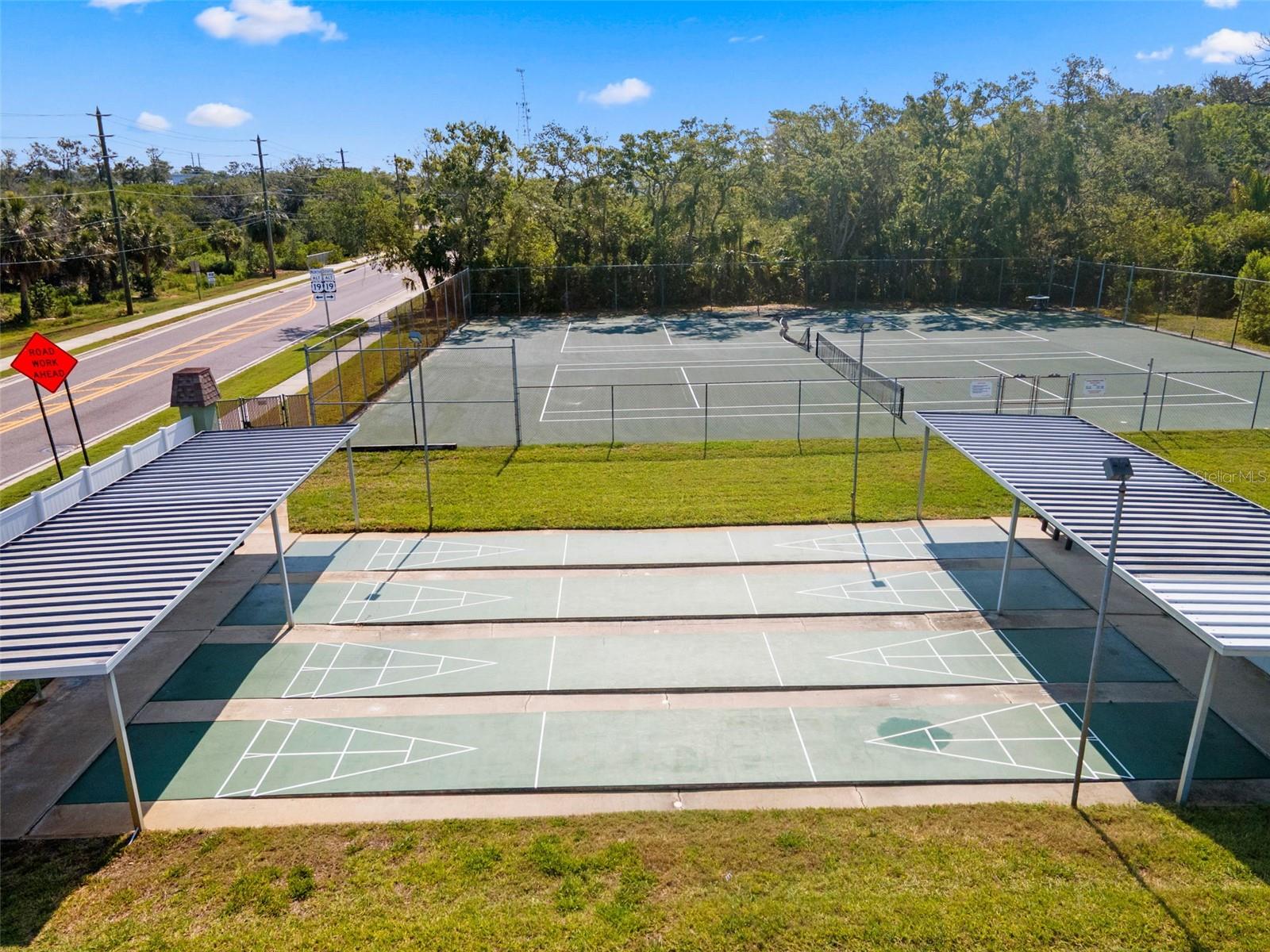 Tennis Court & Shuffleboard