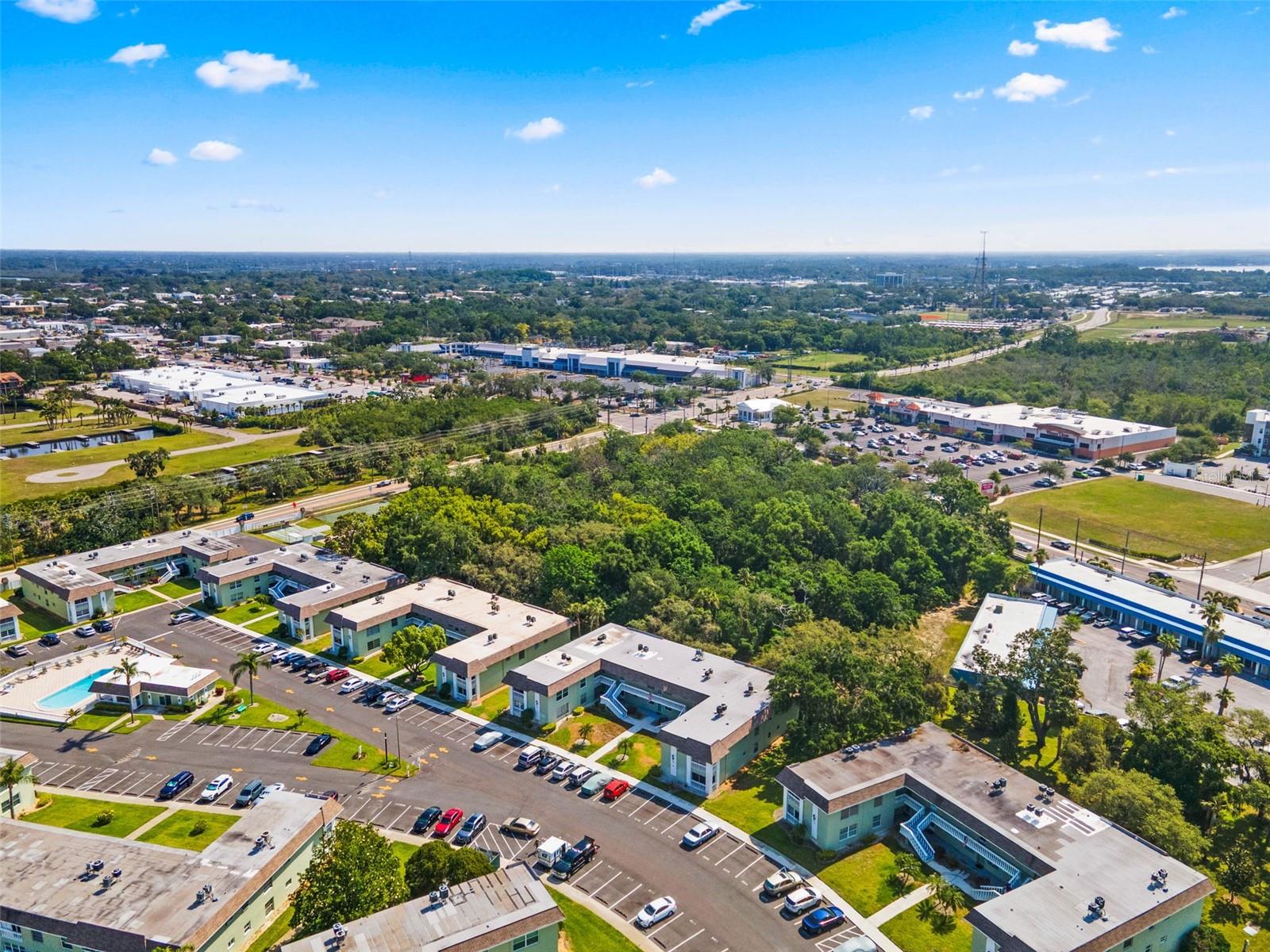 Aerial View of Complex