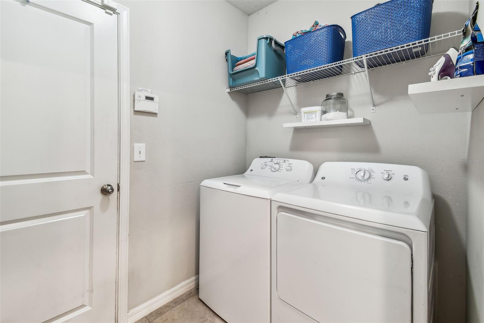 Laundry room off kitchen