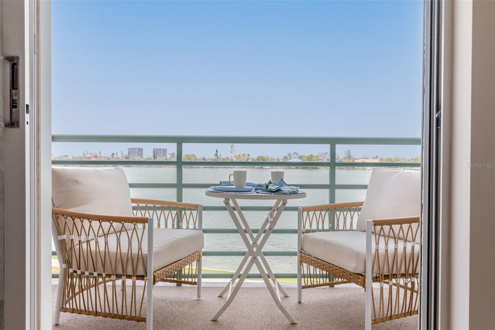 Balcony outside Primary Bedroom