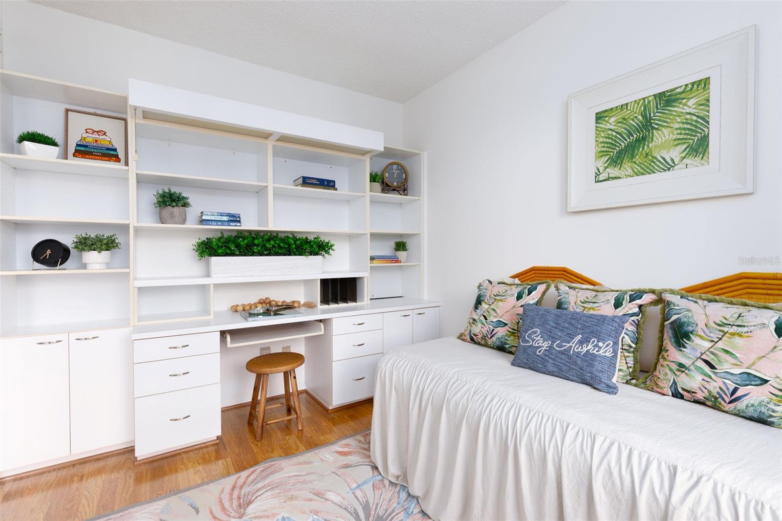 Built in shelves in Den/Study/Guest Area
