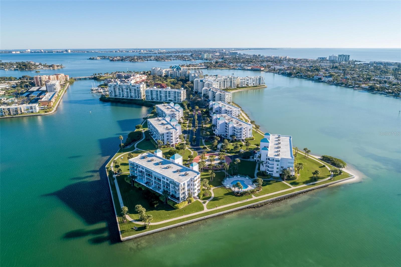Aerial View of Coral Pointe