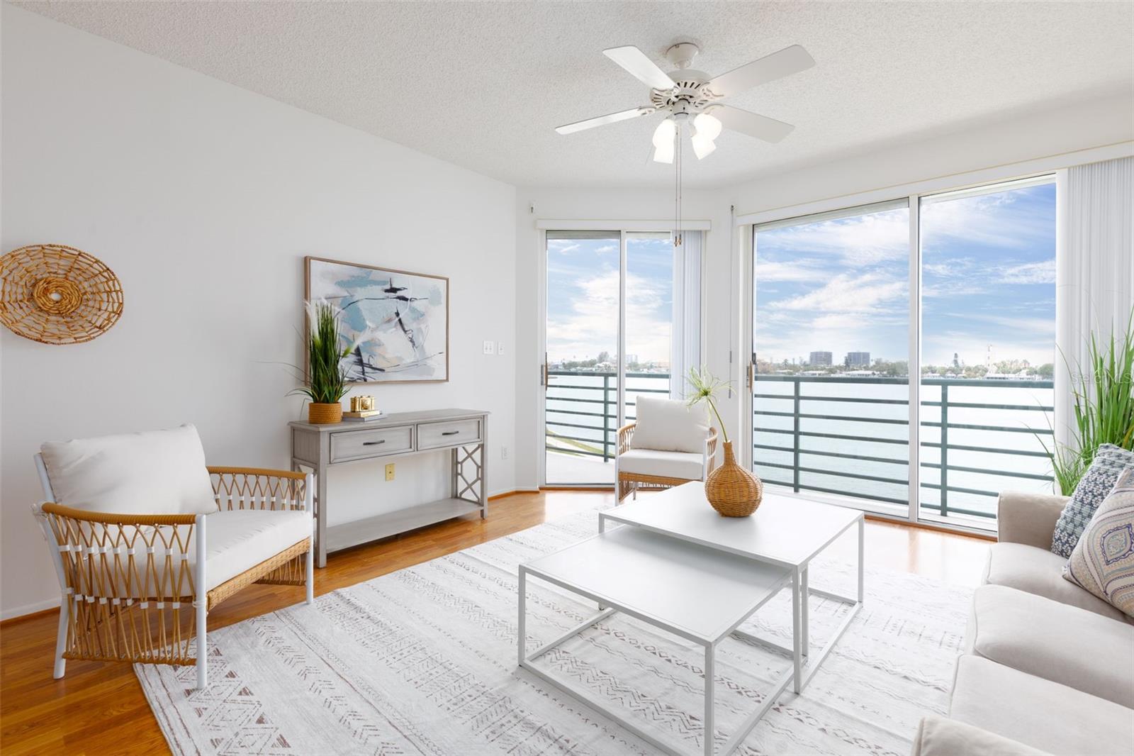 Living Room, Balcony, Intracoastal