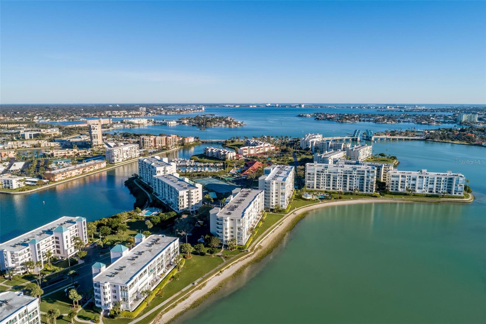 Aerial View of Harbourside