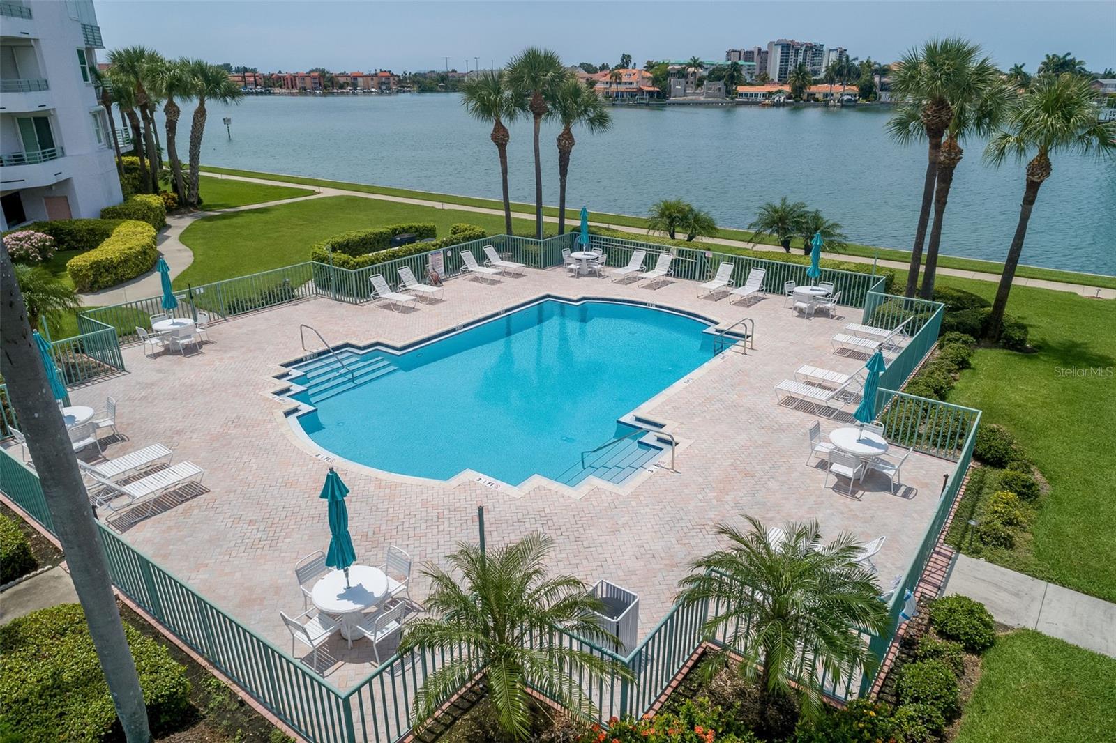 Aerial of Coral Pointe Pool
