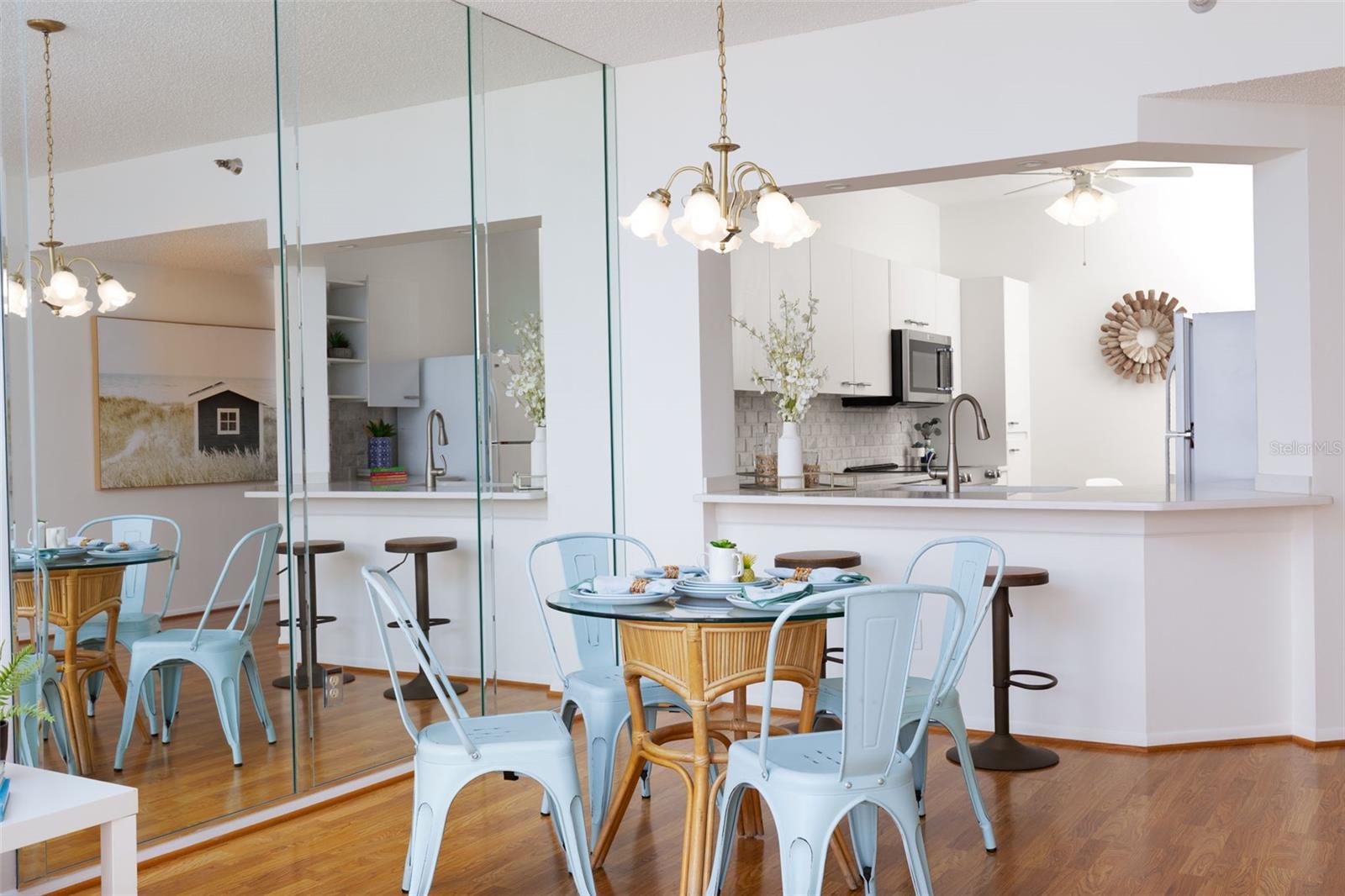Dining Room, Kitchen