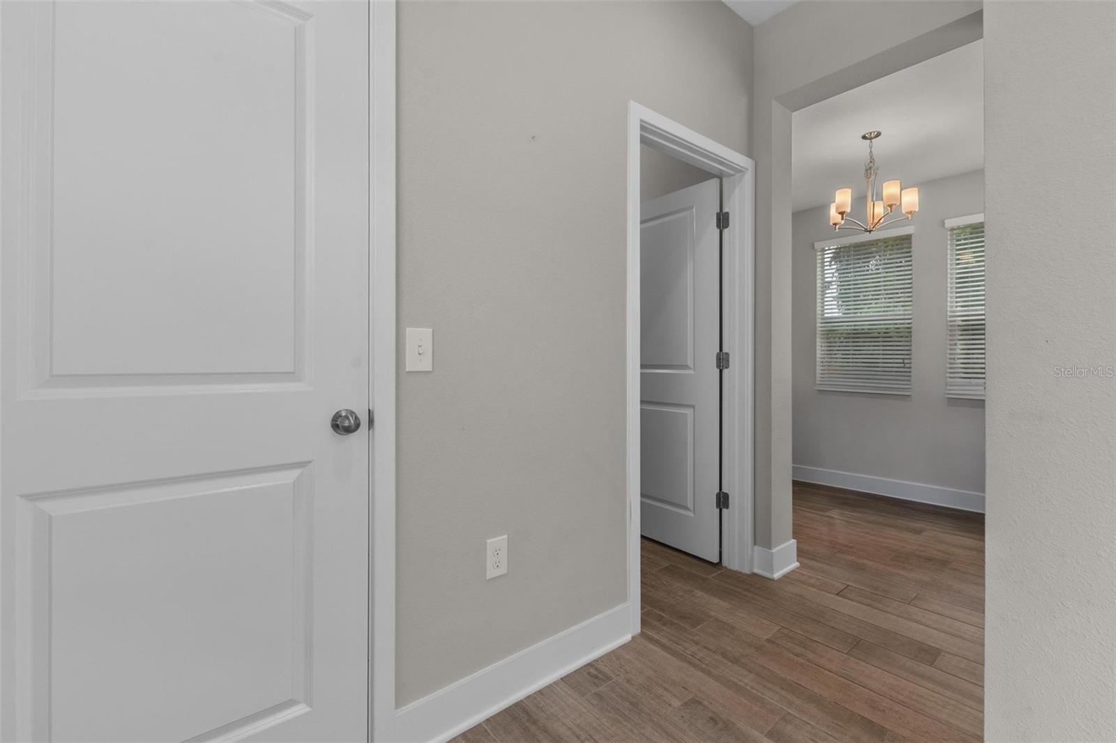 Rear entrance hallway