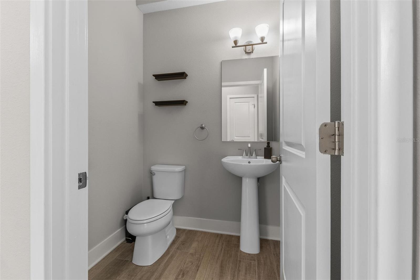 1st floor half bathroom