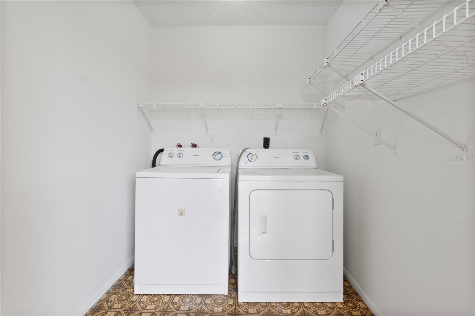 Laundry/storage room